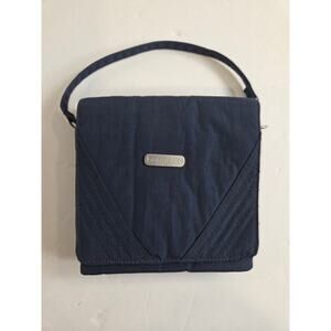 Baggallini Navy Blue Zipper Bag Crossbody/Shoulder Purse, Small 5